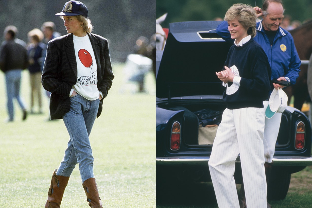 Princess Diana Lady Diana Princess of Wales British Royal Family Sweatshirt Style Celebrities Styles 2020 fall winter fashion items