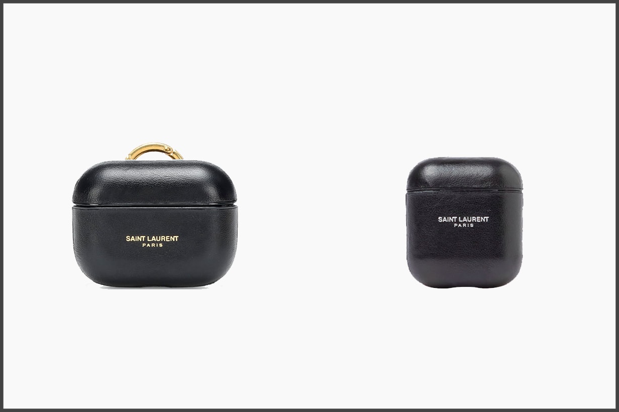 saint laurent airpods pro case where buy leather simple luxury