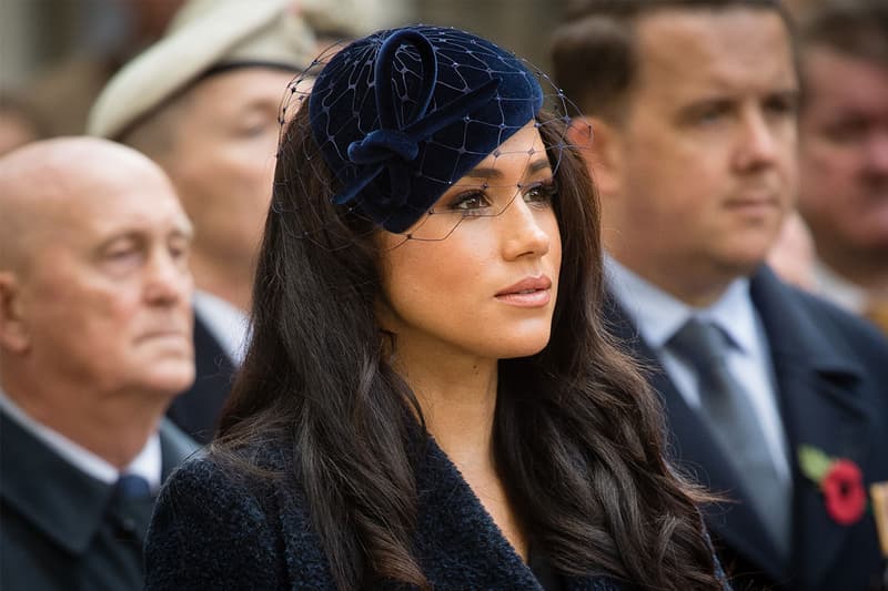 Meghan, Duchess of Sussex attends the 91st Field of Remembrance at Westminster Abbey on November 07, 2019 in London, England.