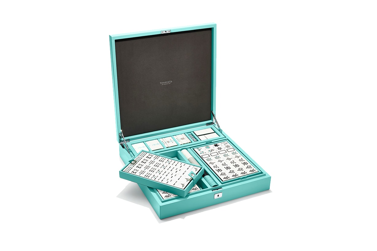tiffany&co. mahjong chest luxury set price where buy
