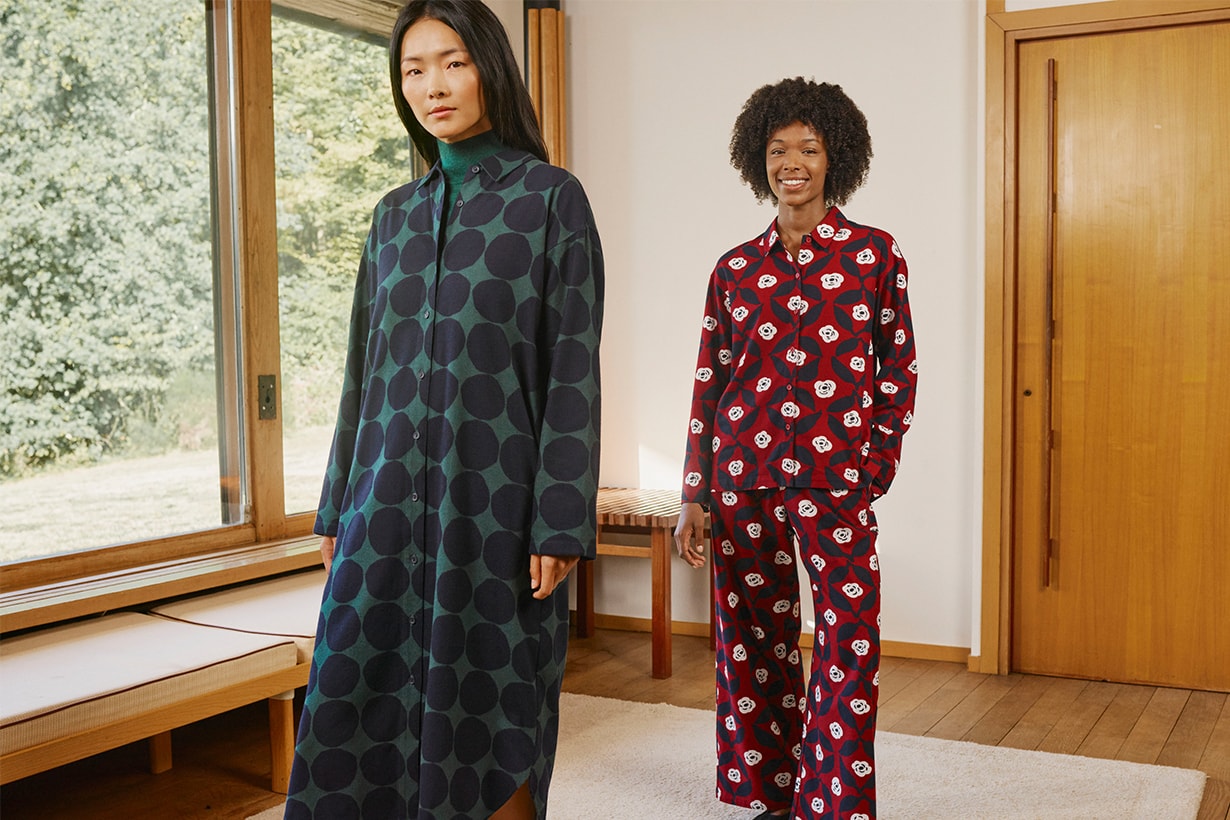 Models Wearing UNIQLO x Marimekko