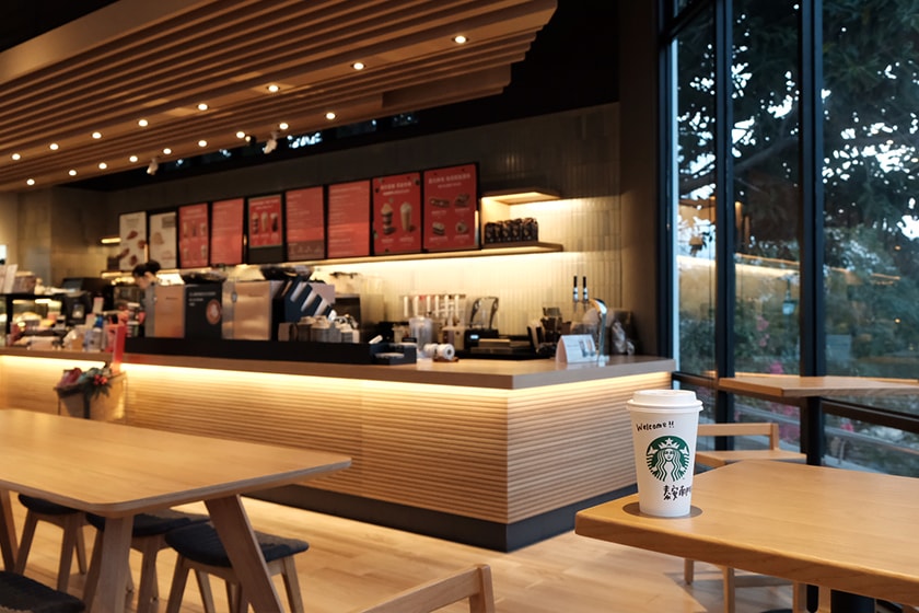 Starbucks New Open Tai An South Rest Area