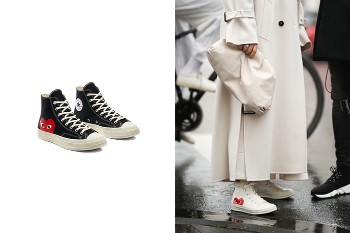 不能錯過：時髦女生最愛的 COMME des GARÇONS PLAY x Converse 再度補貨！