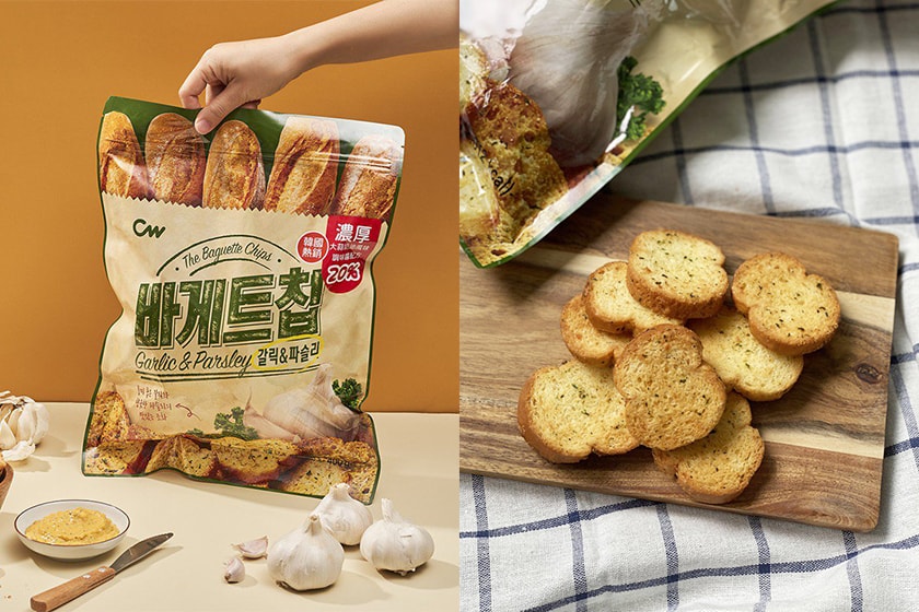 CW The Baguette Chips garlic parsley Taiwan