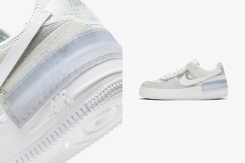 Nike Air Force 1 Shadow Transparent baby blue