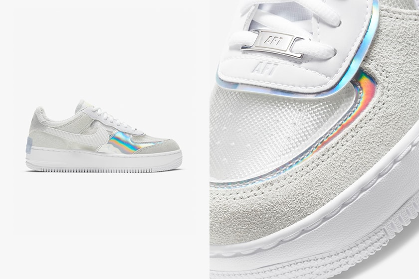 Nike Air Force 1 Shadow Transparent baby blue