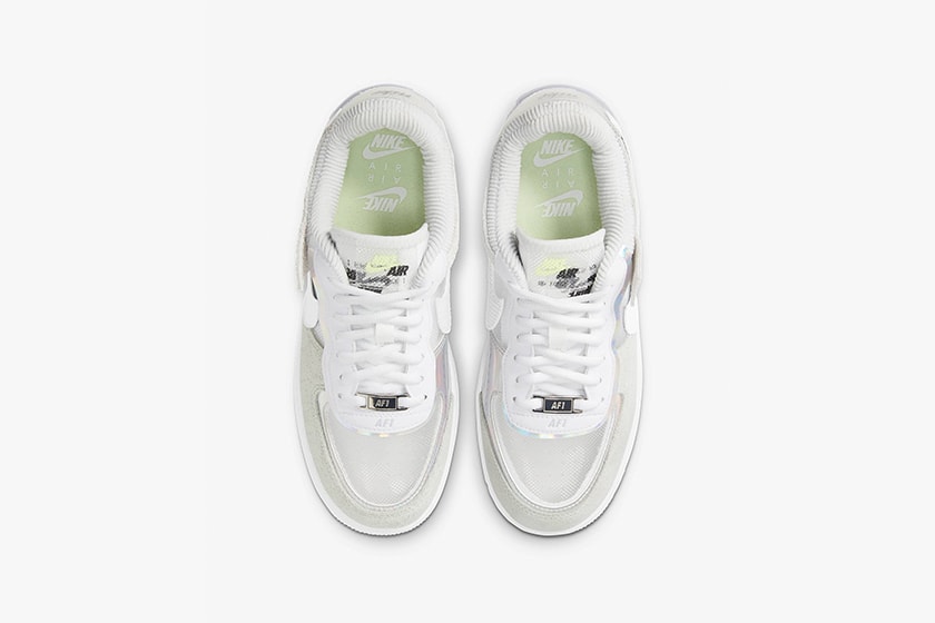 Nike Air Force 1 Shadow Transparent baby blue