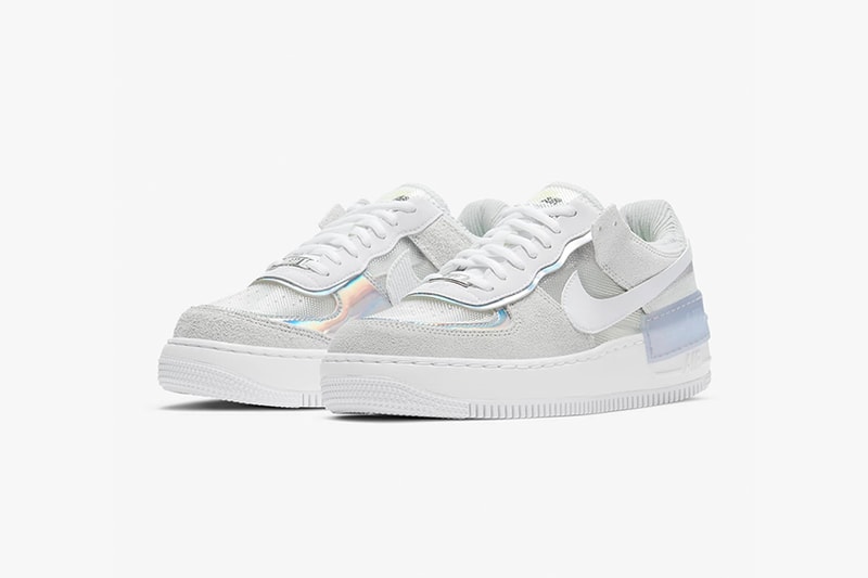 Nike Air Force 1 Shadow Transparent baby blue