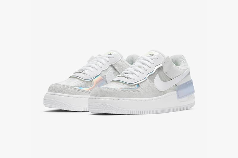 Nike Air Force 1 Shadow Transparent baby blue