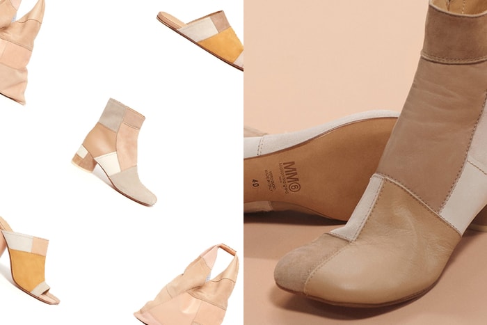賦予經典 Ankle Boots 質感拼接:MM6 Maison Margiela 限定系列還有這幾樣迷人配件!