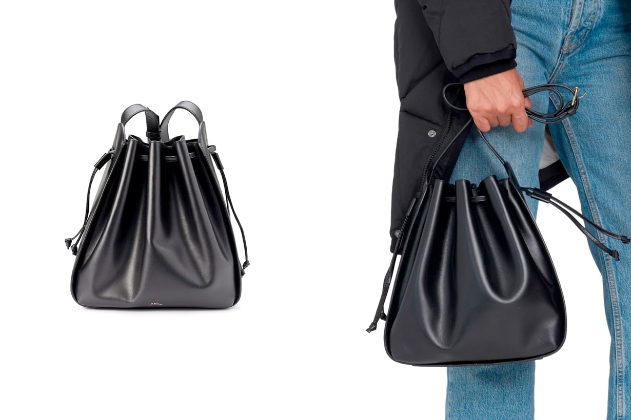 a.p.c. courtney bucket bag new classic fw where buy