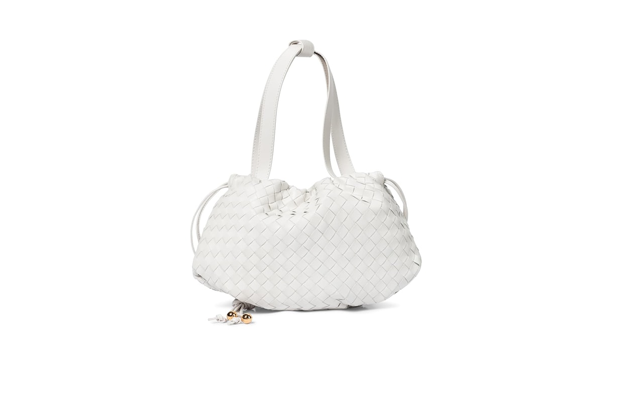 bottega veneta handbags intrecciato bulb mini black white lavender Daniel lee release