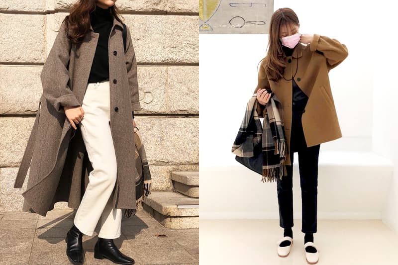 2020 Fall Winter Coat Trend fashion styling tips fashion items Long Coat Thick Coat