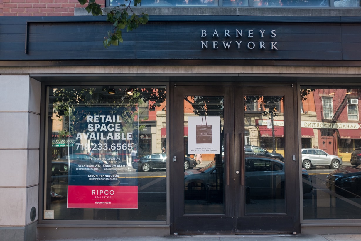 barneys new york 2021 back Authentic Brands Group reopen