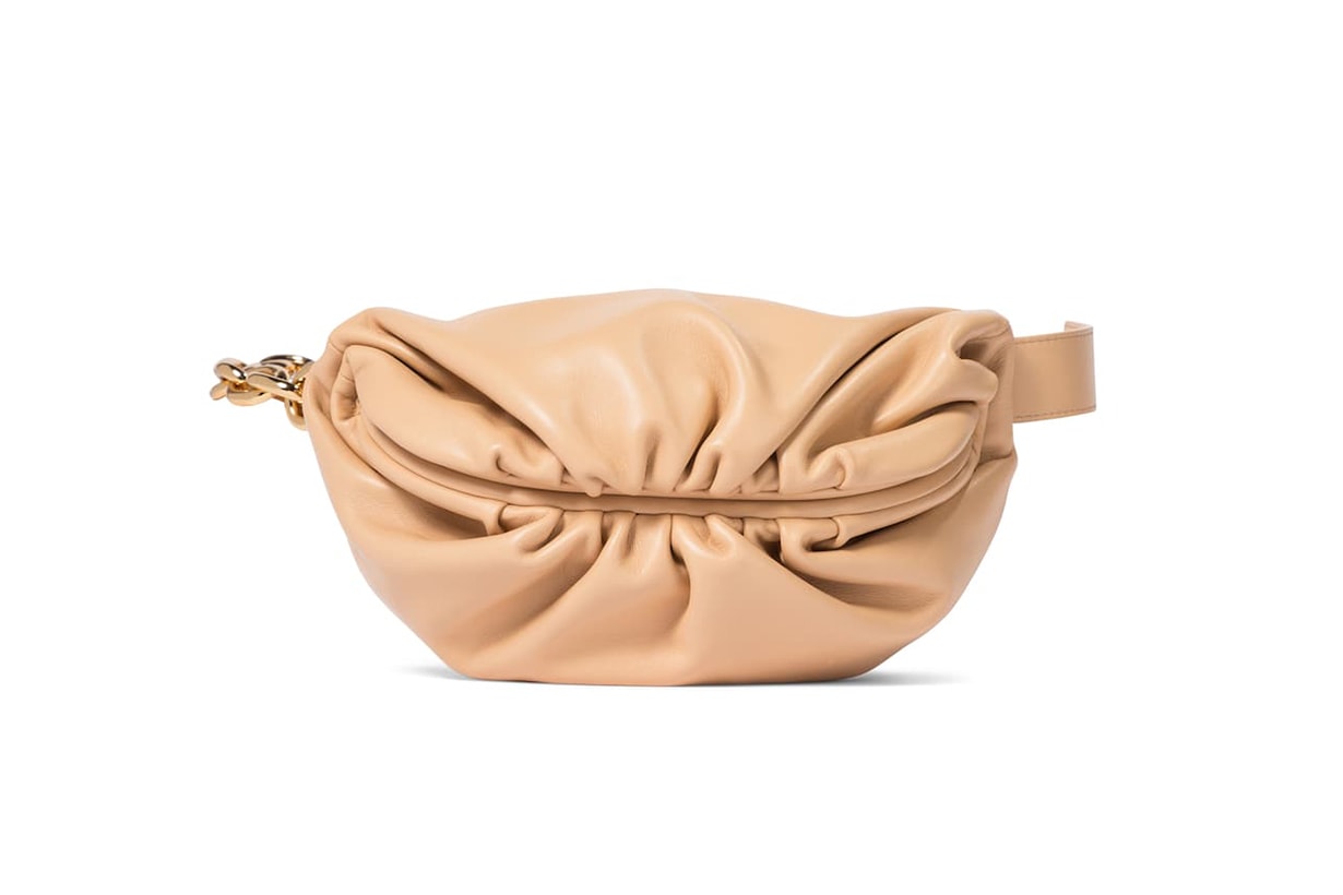 BOTTEGA VENETA The Chain Pouch leather belt bag