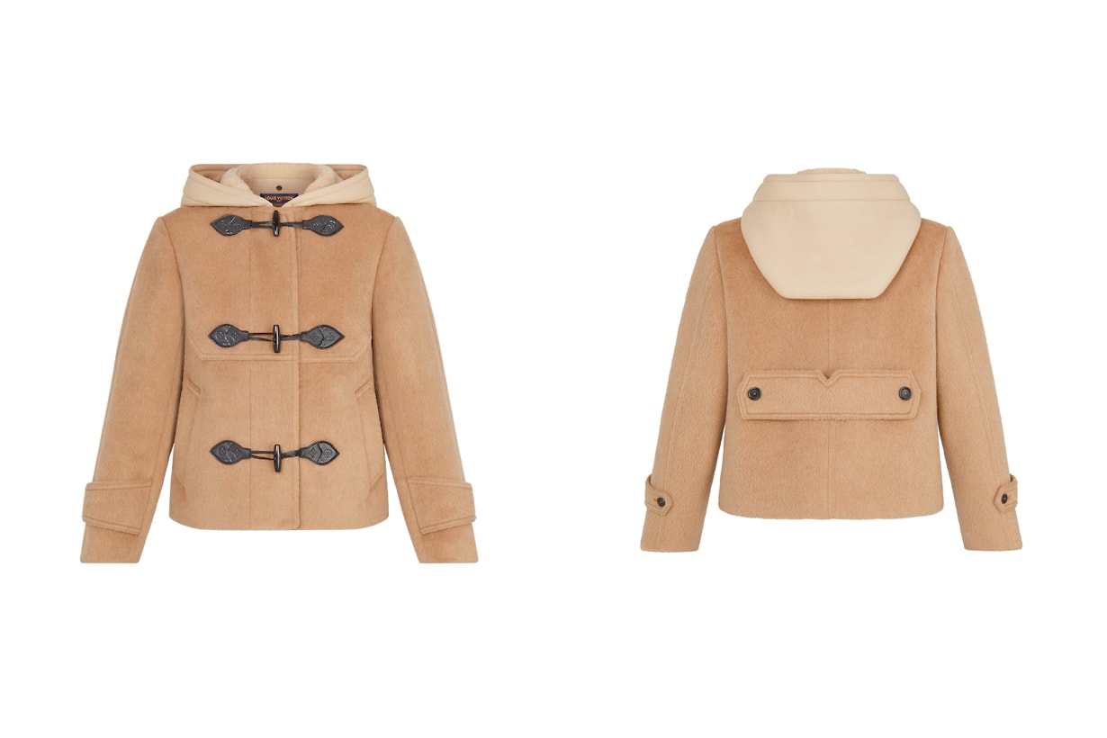 louis vuitton somi pea coat winter monogram