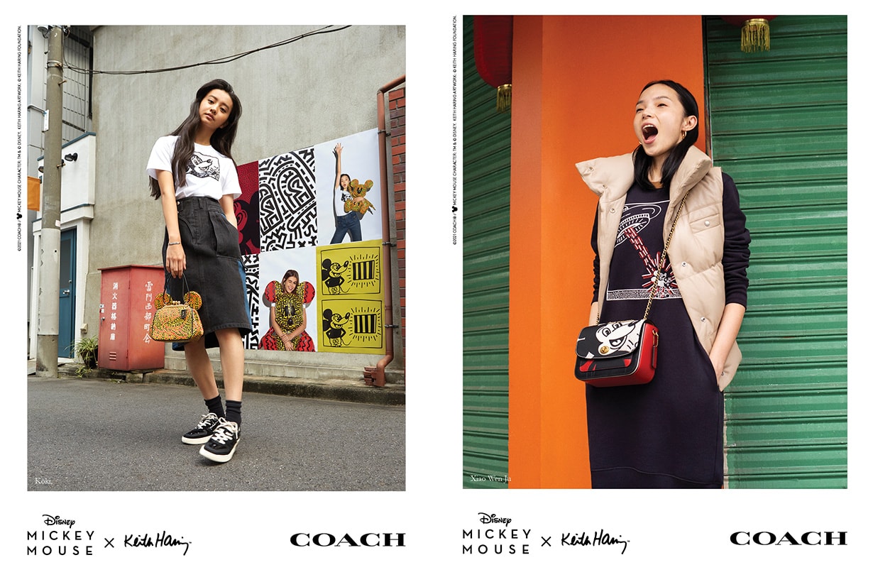 Coach Mickey Mouse koki kaia Keith Haring where buy