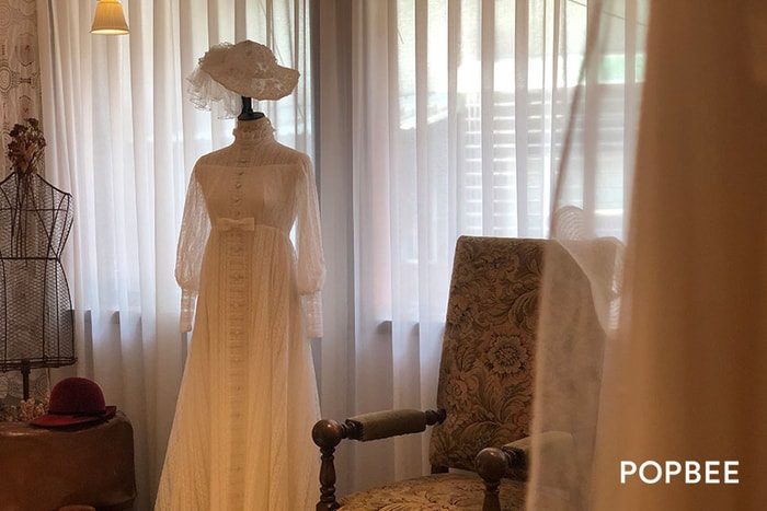 #POPBEE 專訪：走上眉梢 Heart to brow，穿上承襲著舊歐洲的古董婚紗！