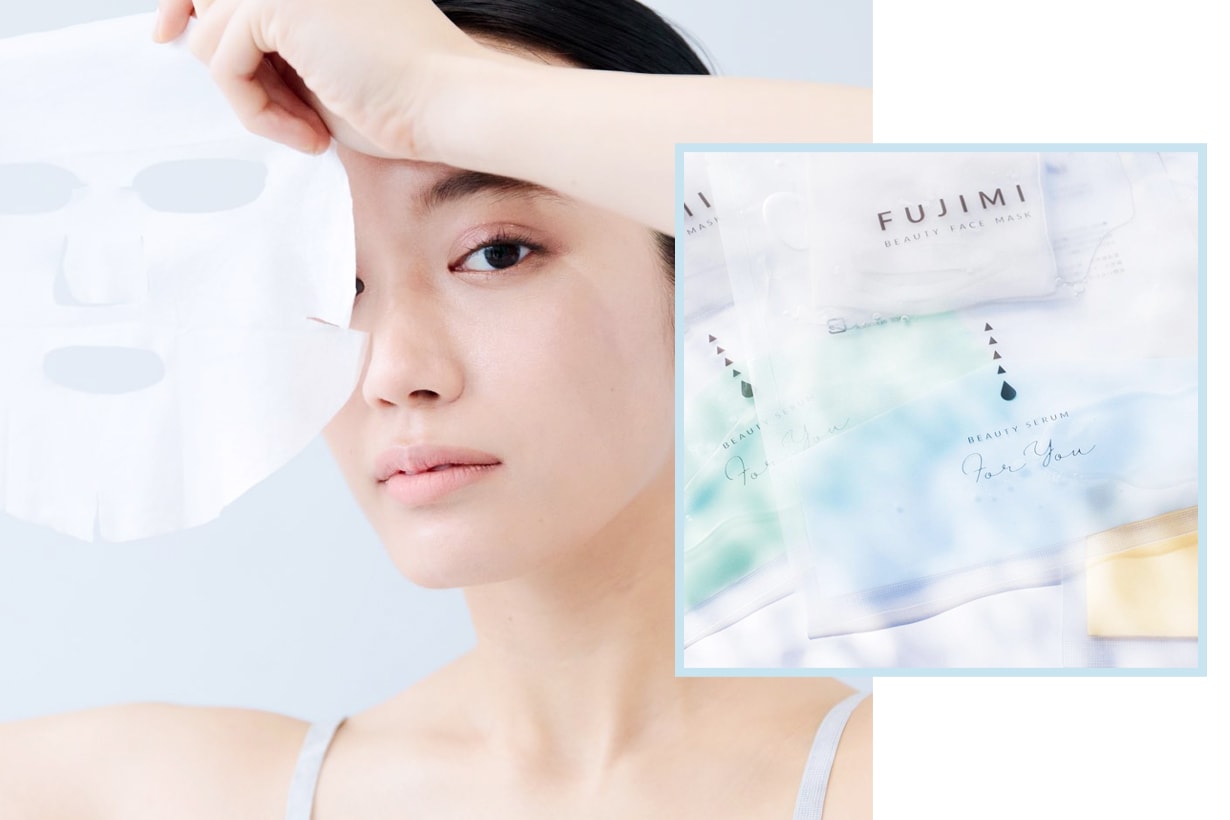 FUJIMI BEAUTY FACE MASK japanese skincare mask based on skin diagnosis beauty prescription