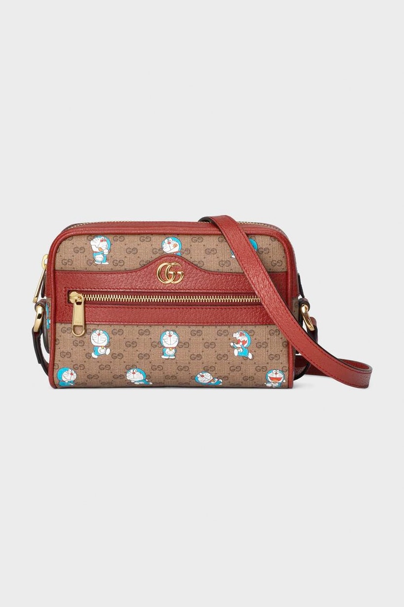 Gucci Doraemon handbags where buy when GG Supreme Epilogue