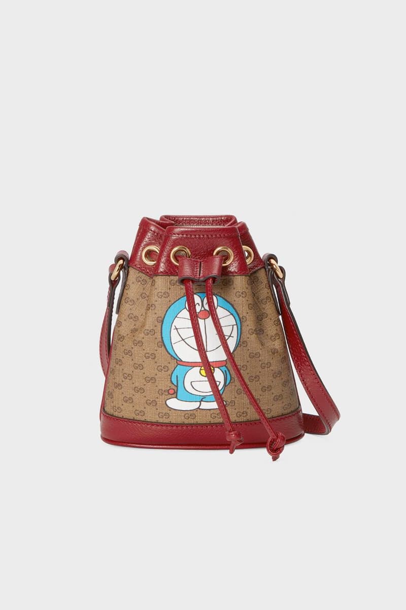 Gucci Doraemon handbags where buy when GG Supreme Epilogue