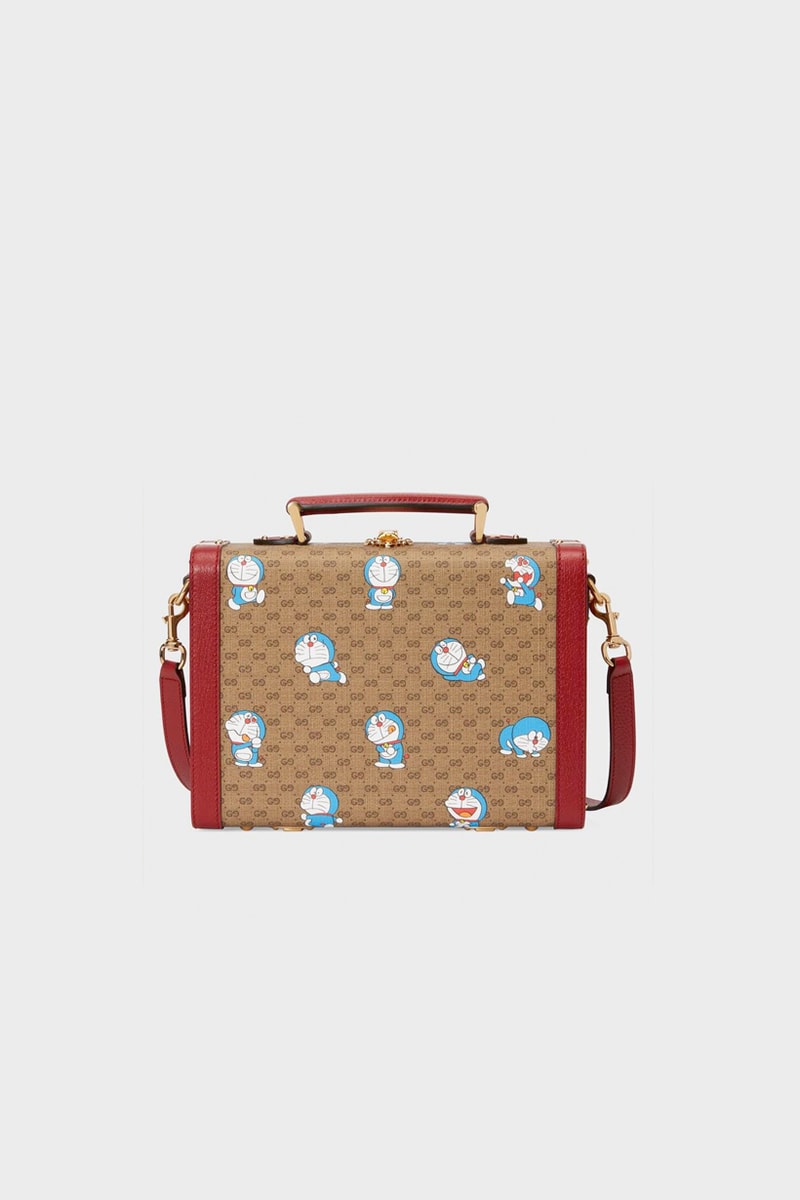 Gucci Doraemon handbags where buy when GG Supreme Epilogue