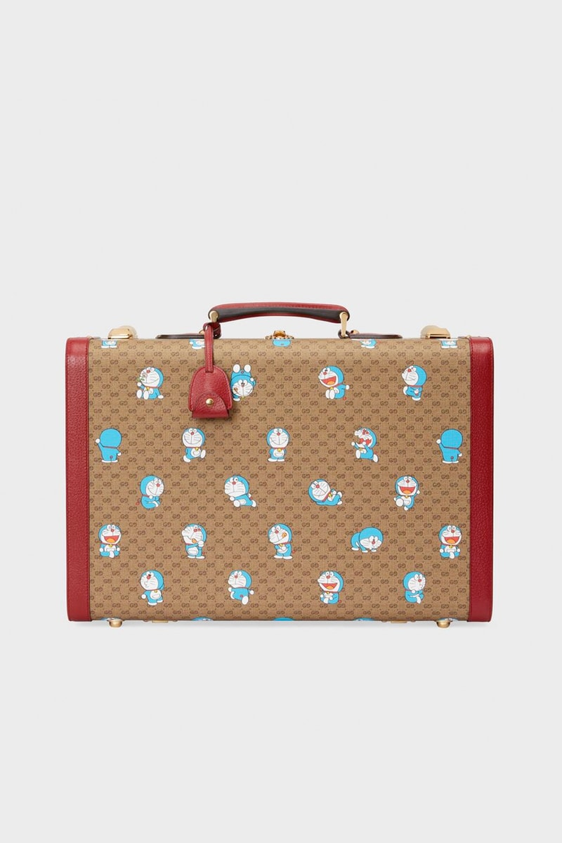 Gucci Doraemon handbags where buy when GG Supreme Epilogue