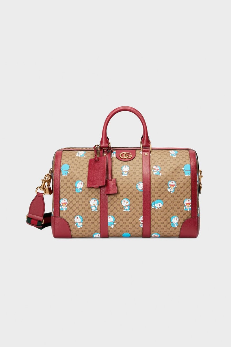 Gucci Doraemon handbags where buy when GG Supreme Epilogue