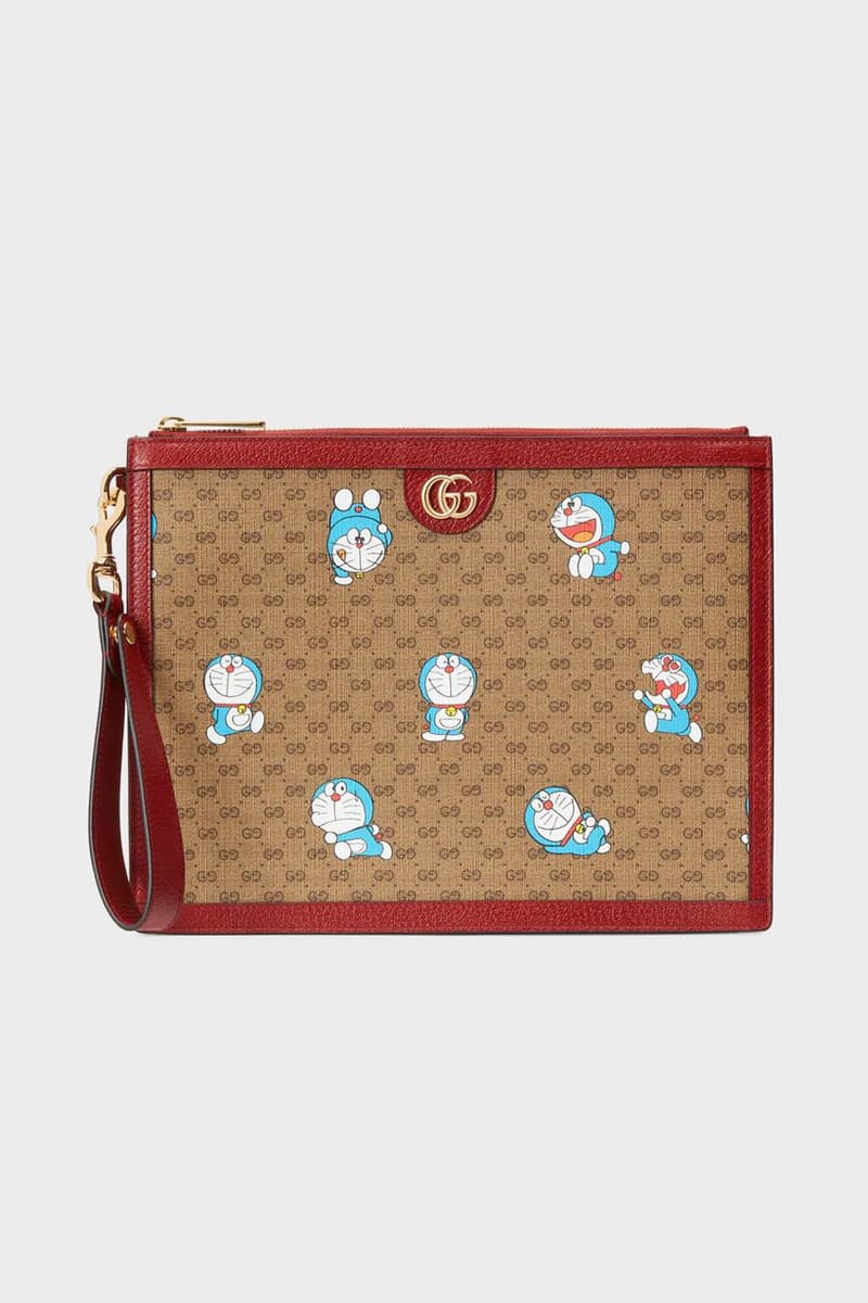 Gucci Doraemon handbags where buy when GG Supreme Epilogue