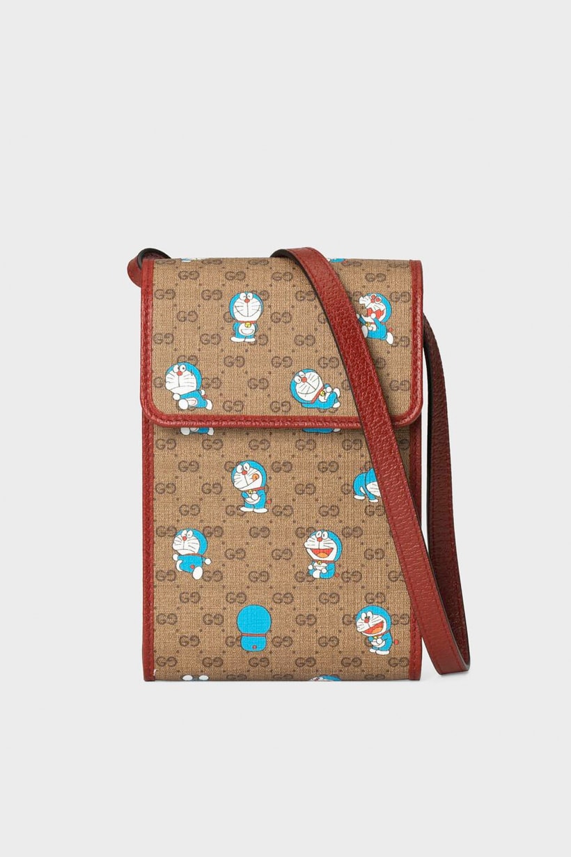 Gucci Doraemon handbags where buy when GG Supreme Epilogue