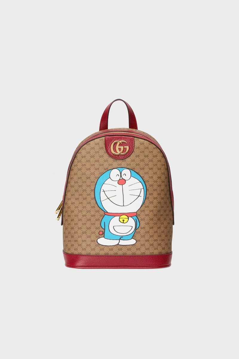 Gucci Doraemon handbags where buy when GG Supreme Epilogue