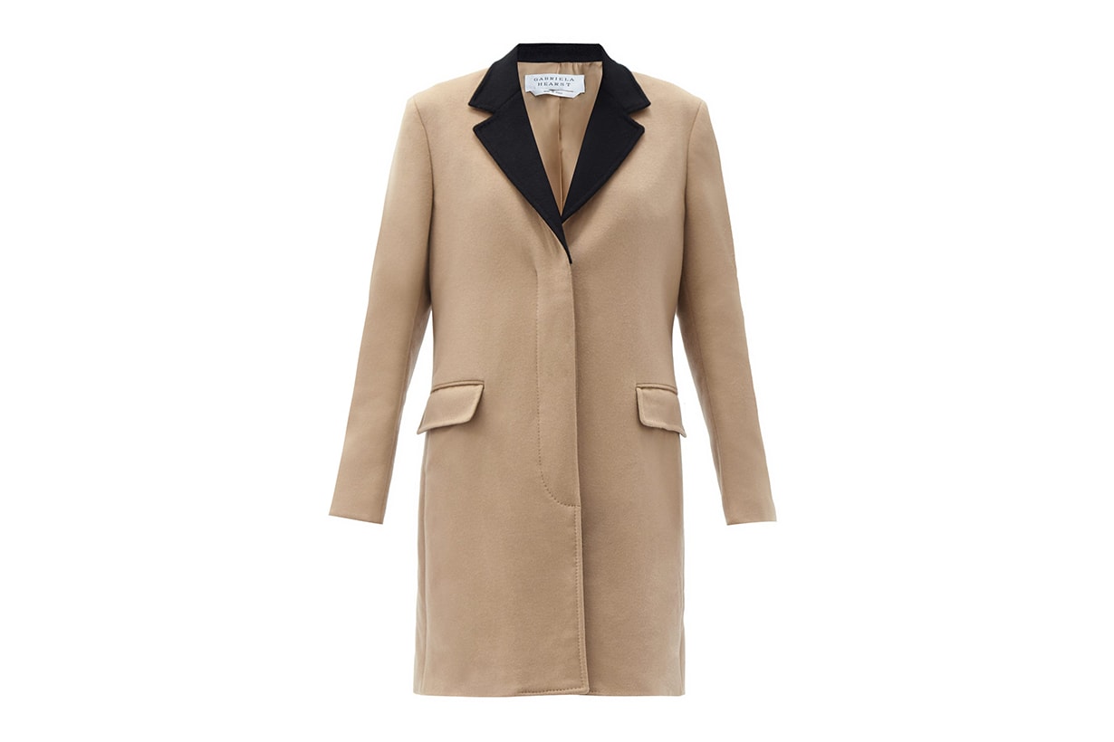GABRIELA HEARST Bailey single-breasted recycled-cashmere coat