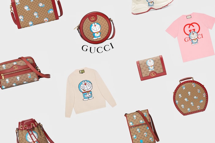 Gucci x 哆啦 A 夢聯名緊接著釋出：一口氣 38 項單品，開放預購中！
