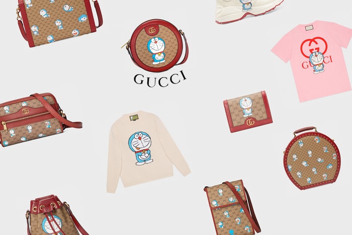 Gucci x 哆啦 A 夢聯名緊接著釋出:一口氣 38 項單品,開放預購中!