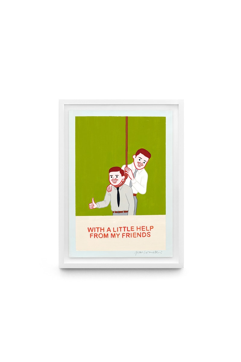 Joan Cornellà hk sotheby's AllRightsReserved selling exhibition my life pointless