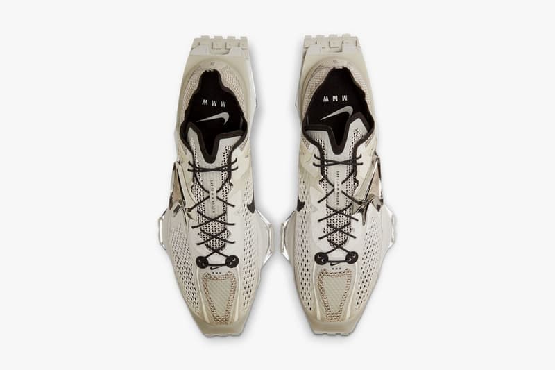 Matthew m williams nike zoom mmw 4 collaboration bone official look sneakers release