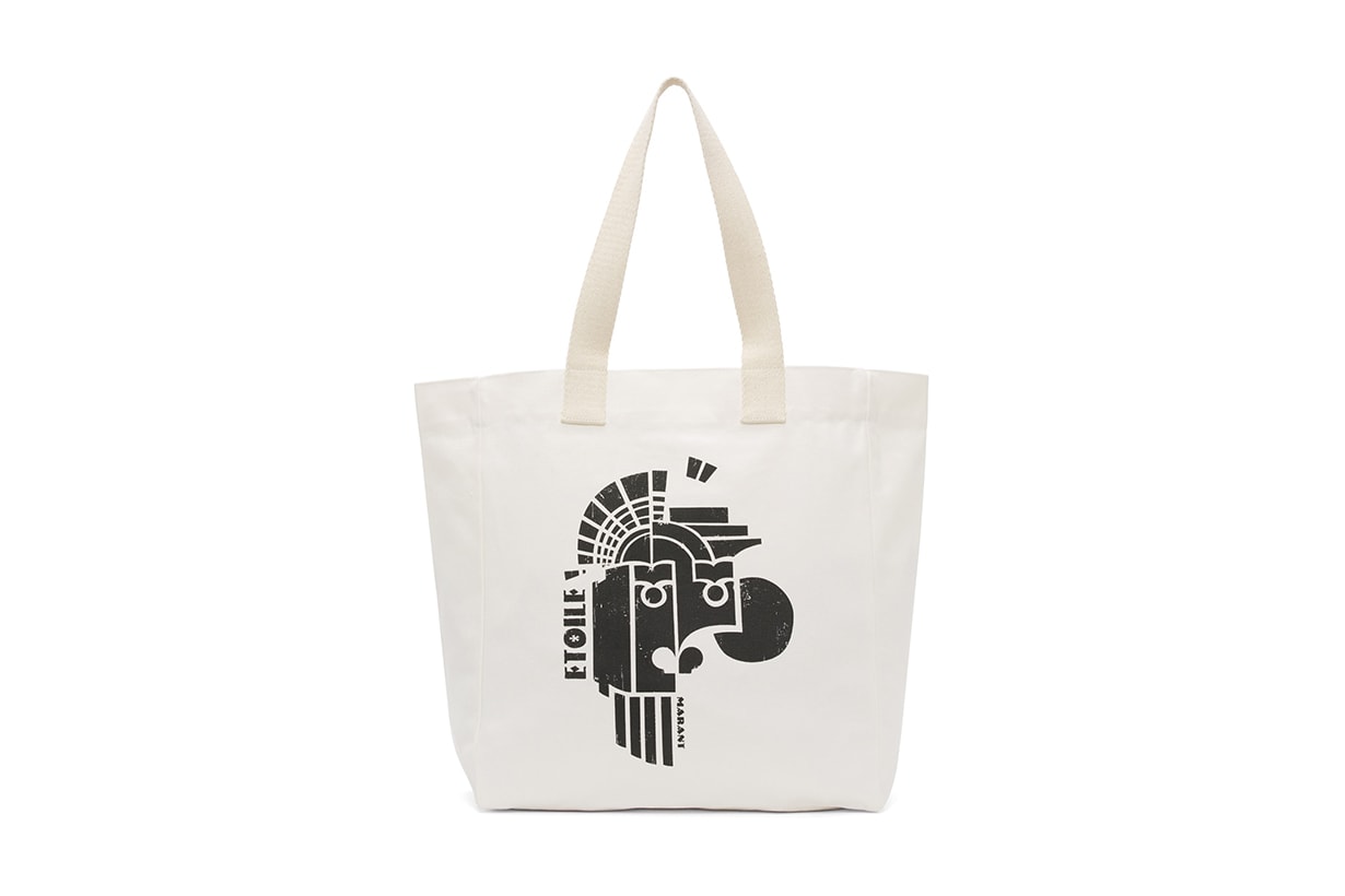 ISABEL MARANT Off-White Logo Tote