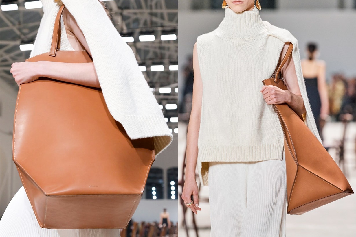 Jil Sander Edo Tote Bag new handbags minimal where buy
