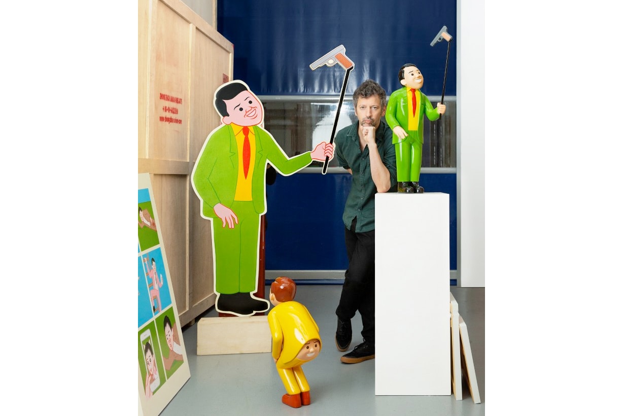 Joan Cornellà hk sotheby's AllRightsReserved selling exhibition my life pointless