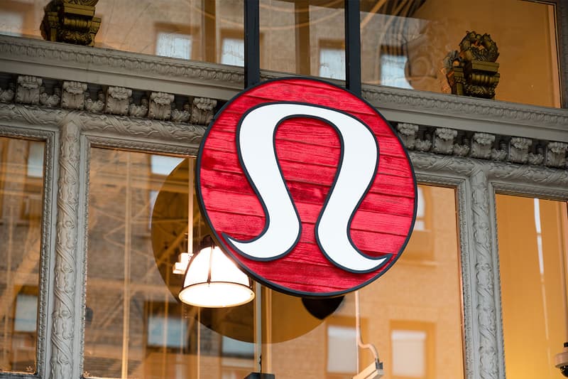 A view of a Canadian athletic apparel retailer Lululemon logo seen at one of their stores.