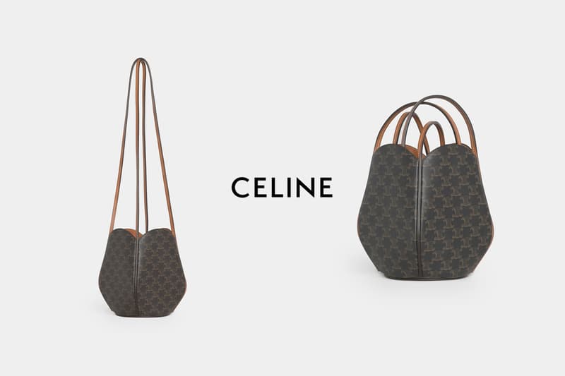 celine triomphe canvas marlou bag it 2021 mini