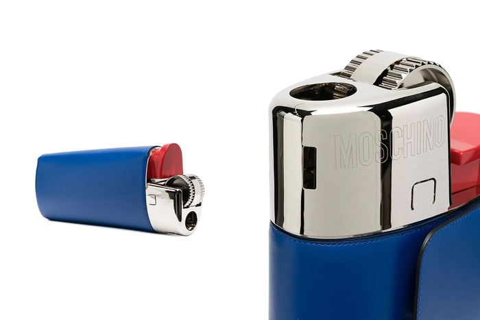 小姐可以借個火嗎?Moschino 這個手拿包肯定可以讓你在各大聖誕派對驚艷全場!