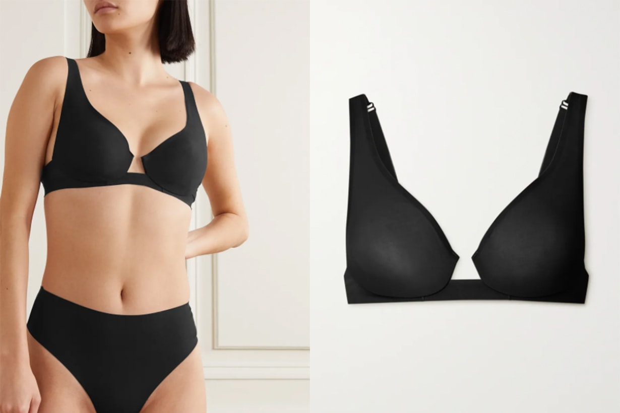 Naked plunge bra - Onyx
