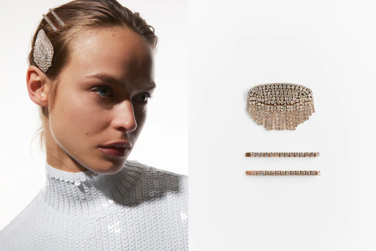 PACK OF RHINESTONE HAIR CLIPS