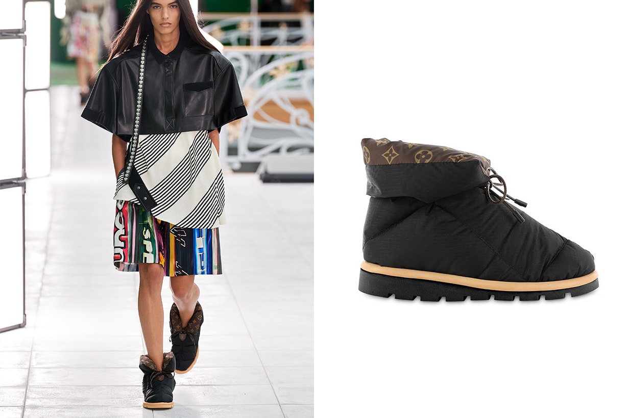 pillow shoes trend 2021 ss Louis Vuitton