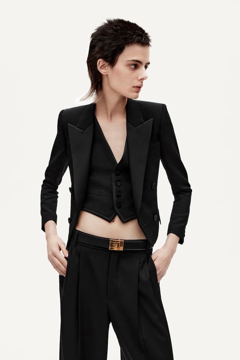 saint laurent 2021 SS desert le smoking looks Anthony Vaccarello