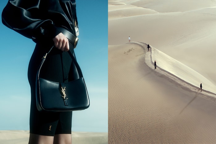 撒哈拉沙漠中拉起 SS21 帷幕,Saint Laurent 女人永遠寫著最徹底的性感!