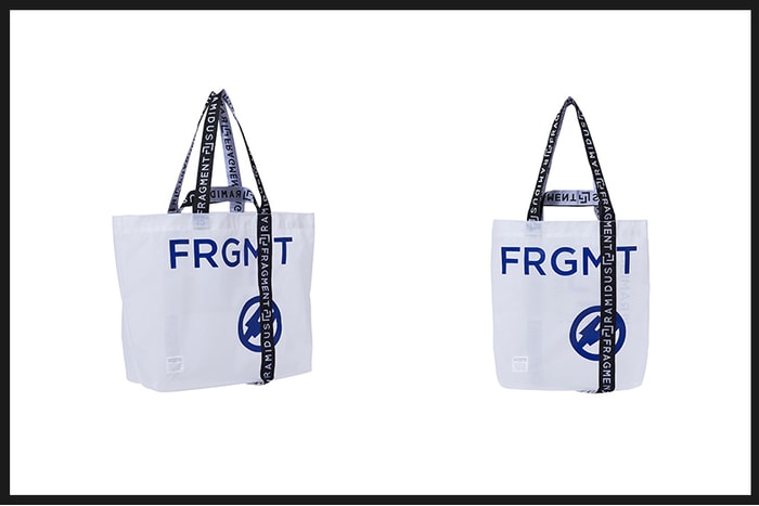 fragment design 最新聯乘系列,半透明 Tote Bag 成時尚迷新寵!