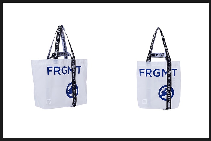 fragment design 最新聯乘系列，半透明 Tote Bag 成時尚迷新寵！