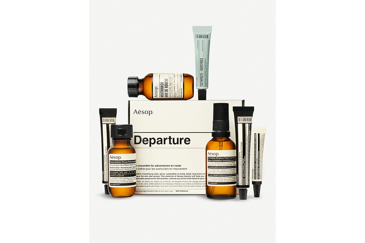 Skincare suitable for girls wowne boys men AESOP Departure travel set MALIN+GOETZ KIEHL'S Ultra Facial Cream